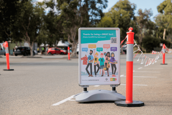 GREAT Sort road sign